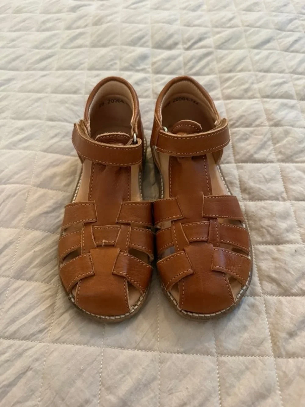Petit Nord Classic Leather Sandal Size 11.5
